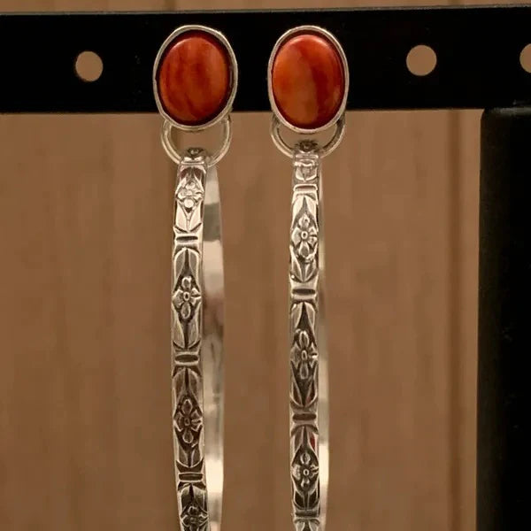 Vintage Boho Onyx Earrings VIP