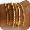 Gold Bracelet Set VIP