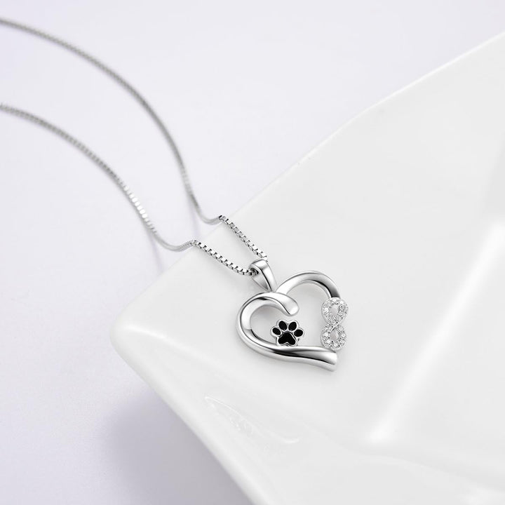 Paw, Heart & Infinity Necklace VIP
