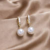 Luxury Pearl and Zirconia Earrings VIP