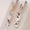Gold & Silver Rectangular Earrings for Women VIP