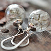 Delicate Silver Drop Earrings VIP