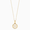 Gold Zodiac Sign Necklace VIP