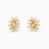 Elegant White Opal Earrings
