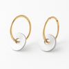 Gold-Plated Hoop Earrings and Silver Earrings for Women VIP