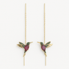 Hummingbird Zirconia Earrings VIP