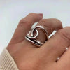 Irregular Silver Ring VIP