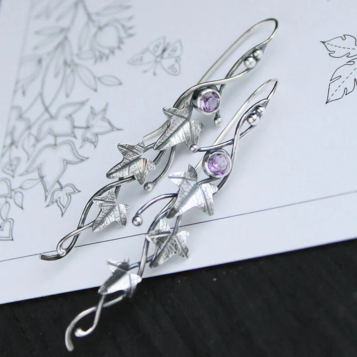 Blue Crystal Earrings