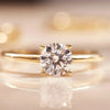 Gold Textured Ring