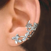 Vintage Silver Leaf Earrings VIP