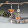 Retro Orange Earrings