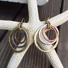 Vintage Gold and Silver Earrings