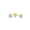 Gold Stone Stud Earrings VIP