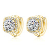 Gold Square Earrings VIP