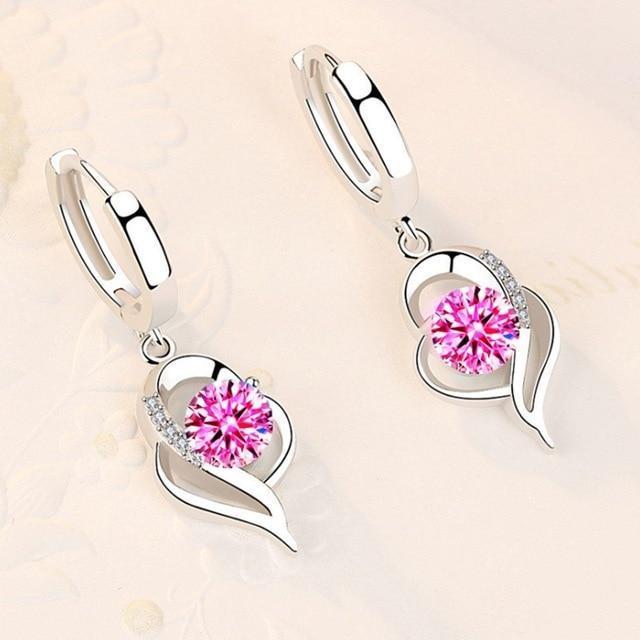 Silver Zirconia Earrings VIP